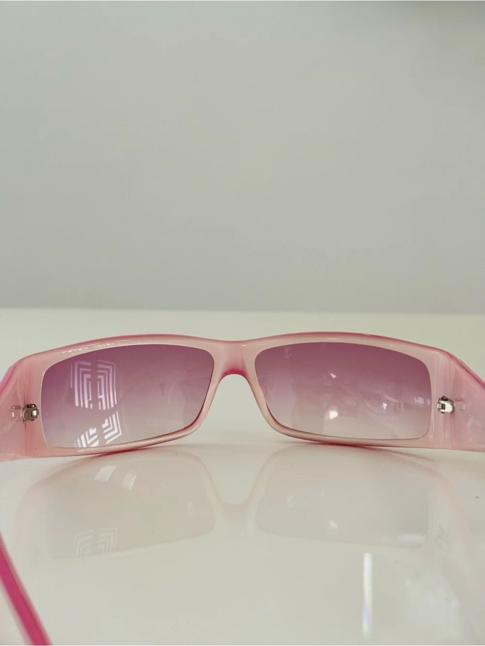 RARE🍒Christian DIOR Your Dior pink logo Y2K sunglasses John Galliano Era.
